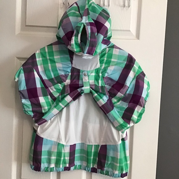 Rare Lululemon Run With It Plaid vest hoodie - Picture 3 of 7